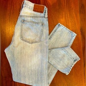J. Crew Point Sur Denim Faded Blue High Rise Jeans- Size 26